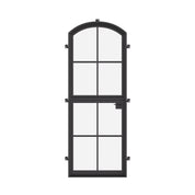 Air 5 Dutch single arch steel door, cold-rolled architectural steel frame