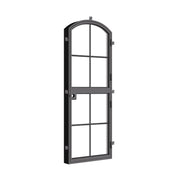 Pre-hung Air 5 Dutch single arch steel entry door, precision welded construction