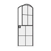 Interior Dutch single arch solid steel door, factory style