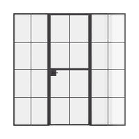 Air 5 Dutch Interior with Side Windows - Single Flat | Standard Sizes