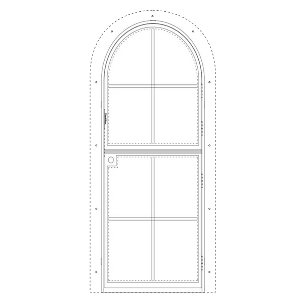 Air 5 Dutch with Thermal Break - Single Full Arch | Standard Sizes