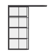 Air 5 pocket top track interior slider single flat, hot-rolled steel build with single pane tempered glass