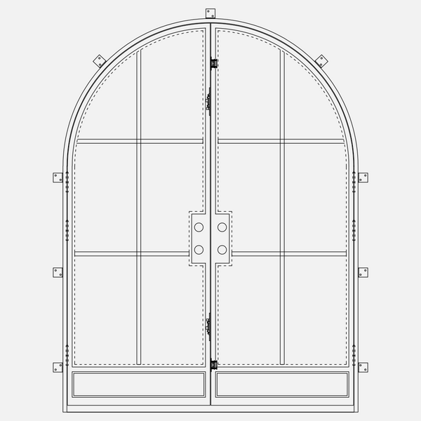 Air 7 with Thermal Break - Double Full Arch | Standard Sizes