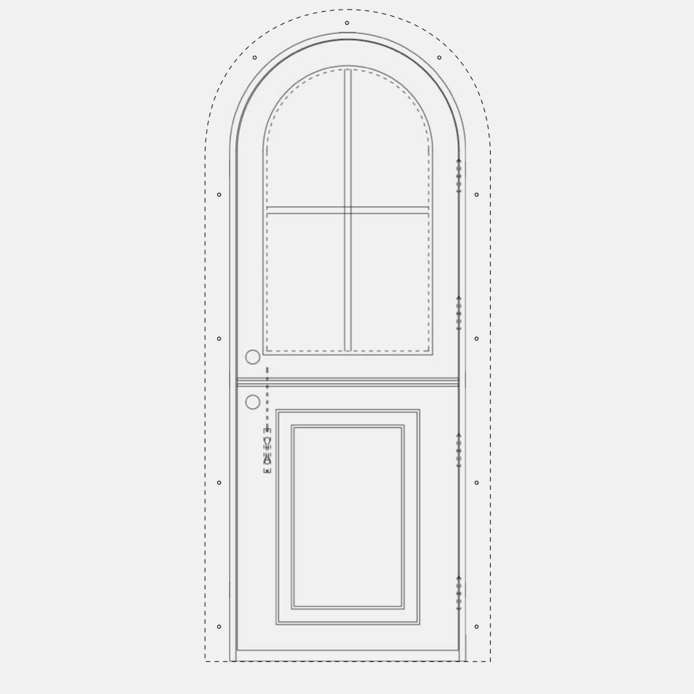 Air Dutch with Thermal Break - Single Full Arch | Standard Sizes