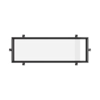 Air with Thermal Break - Flat Top Window by Pinky’s Iron Doors — windows, view 1