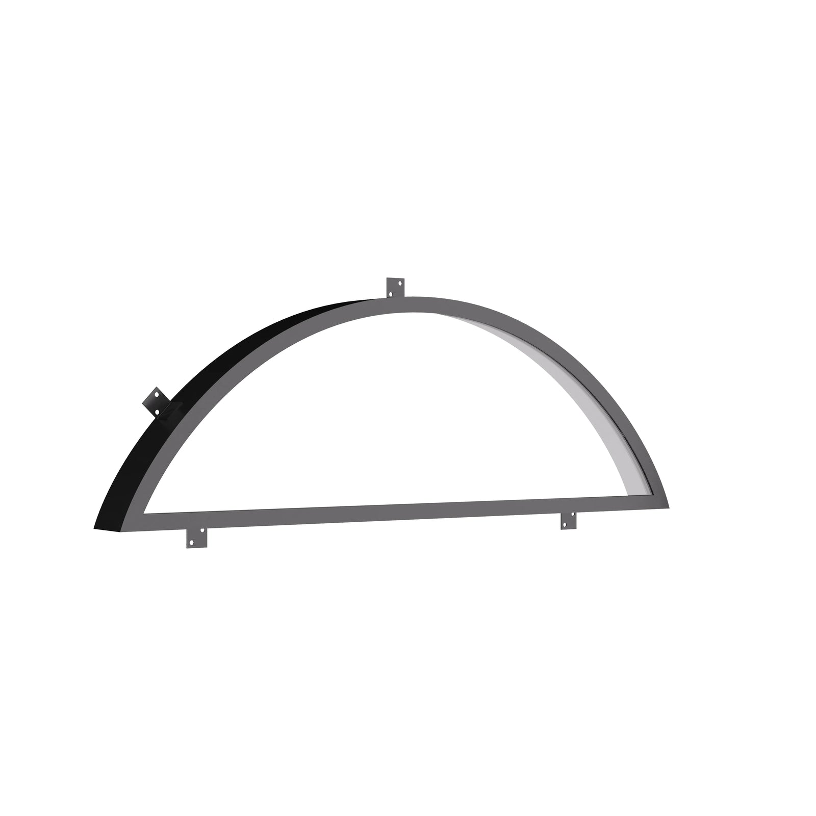 Air thermal break full arch architectural steel window with energy efficient insulation