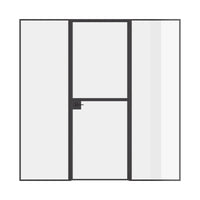 Air Lite Dutch Interior with Side Windows - Single Flat | Standard Sizes