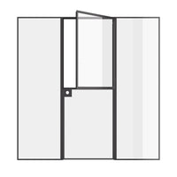 Air Lite Dutch Interior with Side Windows - Single Flat | Standard Sizes