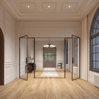 Air Lite Interior - Dual Single with Middle Fixed Panel Flat | Standard Sizes