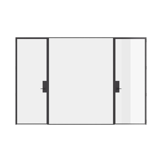 Air Lite Interior - Dual Single with Middle Fixed Panel Flat | Standard Sizes