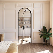 Architectural Air Lite full arch single door with slim steel frame and modular system design