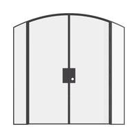 Air Lite Interior with Side Windows - Double Arch | Standard Sizes