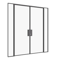 Air Lite Interior with Side Windows - Double Flat | Standard Sizes