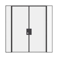 Air Lite Interior with Side Windows - Double Flat | Standard Sizes