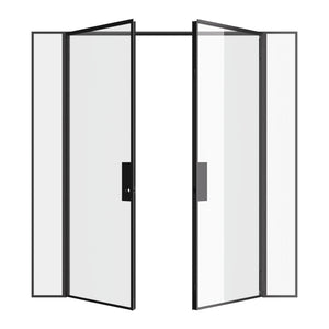 Air Lite Interior with Side Windows - Double Flat | Standard Sizes