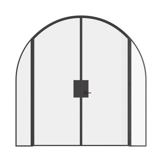 Air Lite Interior with Side Windows - Double Full Arch | Standard Sizes