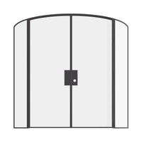 Air Lite Interior with Side Windows - Double Mini Arch | Standard Sizes