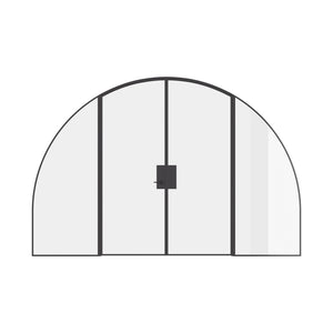 Air Lite Wide Interior with Side Windows - Double Full Arch | Standard Sizes