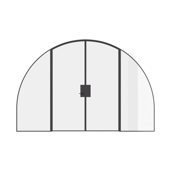 Air Lite Wide Interior with Side Windows - Double Full Arch | Standard Sizes