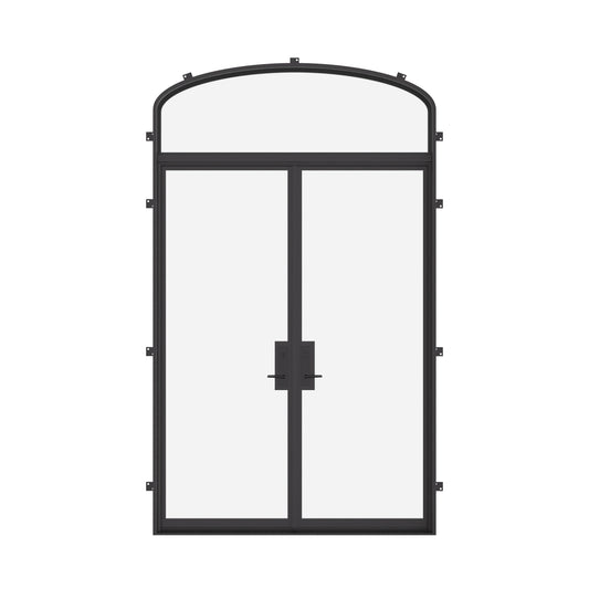 Air Lite with Mini Arch Top Window - Double Flat | Standard Sizes