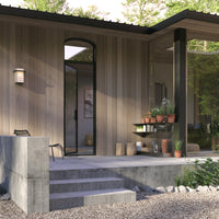 Air Lite with Mini Arch Top Window - Single Flat | Standard Sizes