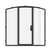 Air Lite with Thermal Break and Side Windows - Single Arch | Standard Sizes by Pinky’s Iron Doors — home doors, view 1