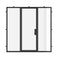 Air Lite with Thermal Break and Side Windows - Single Flat by Pinky’s Iron Doors — home doors, view 1