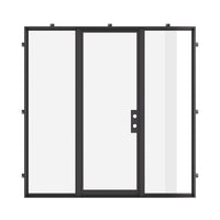 Air Lite with Thermal Break and Side Windows - Single Flat | Standard Sizes