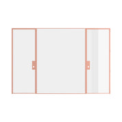 Air Lite Interior - Dual Single with Middle Fixed Panel Flat | Customize