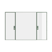 Air Lite Interior - Dual Single with Middle Fixed Panel Flat | Customize