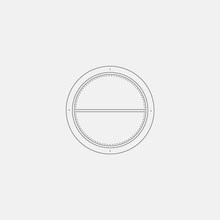 Load image into Gallery viewer, Fixed Circular Window with a single horizontal mullion 