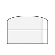 Air Window - Wide Fixed Landscape with Mini Arch Top | Customize