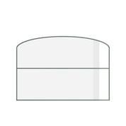 Air Window - Wide Fixed Landscape with Mini Arch Top | Customize