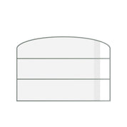 Air Window - Wide Fixed Landscape with Mini Arch Top | Customize