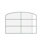 Air Window - Wide Fixed Landscape with Mini Arch Top | Customize
