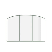 Air Window - Wide Fixed Landscape with Mini Arch Top | Customize