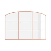 Air Window - Wide Fixed Landscape with Mini Arch Top | Customize