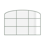 Air Window - Wide Fixed Landscape with Mini Arch Top | Customize