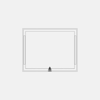 Landscape Awning Window with Ring Pull