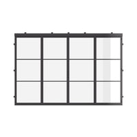 Air 4 with Thermal Break - Center Split Bi-Fold by Pinky’s Iron Doors — home doors, view 1