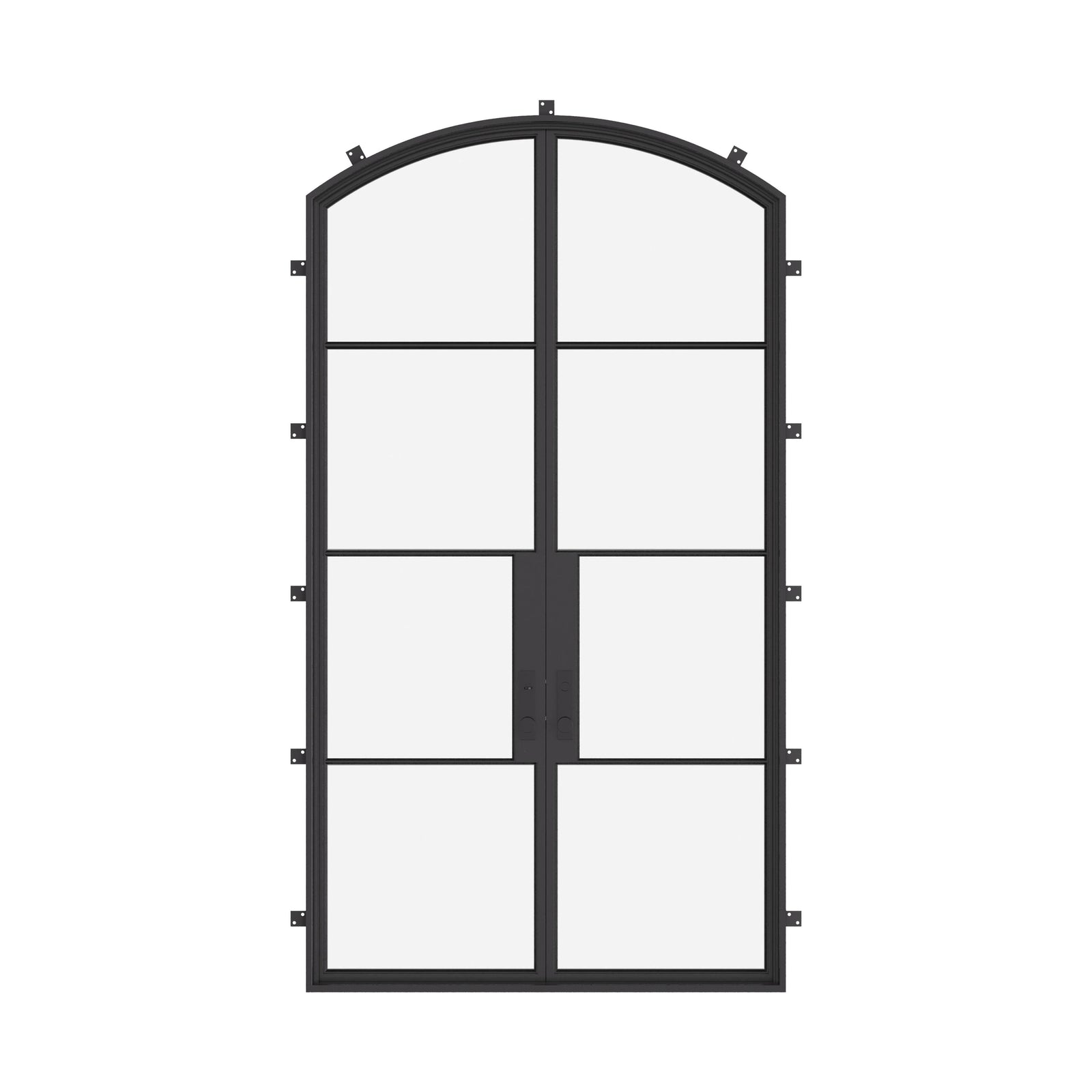 Pinkys Air 4 steel door, double, arch, closed