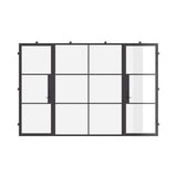Air 4 - Dual Single with Middle Fixed Panel Flat