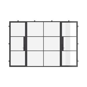 Air 4 - Dual Single with Middle Fixed Panel Flat