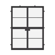 Air 4 Dutch double flat door, NFRC-Rated galvanized mixed steel construction