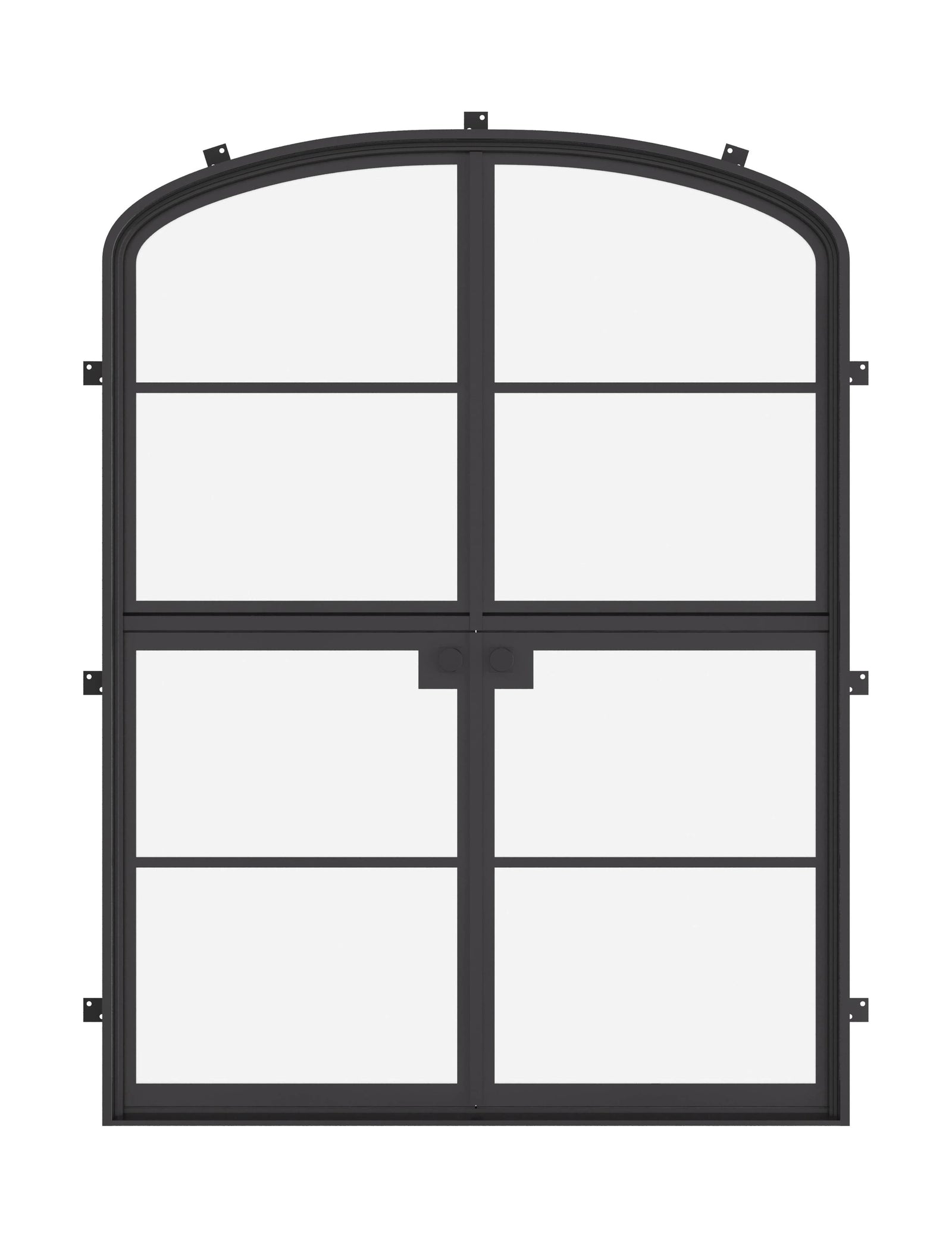 Air 4 Dutch double mini arch doors with split panel design