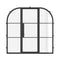 Air 4 Loop with Thermal Break and Side Windows - Single Flat by Pinky’s Iron Doors — home doors, view 1