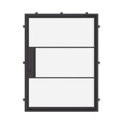 modern flat cold-rolled steel pivot entry door