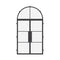 Air 4 with Thermal Break and Full Arch Top Window - Double Flat | Standard Sizes by Pinky’s Iron Doors — home doors, view 1