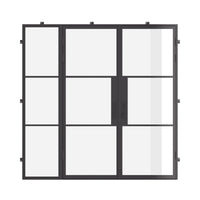 Air 4 with Thermal Break and Left Side Window - Double Flat | Standard Sizes