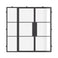 Air 4 with Thermal Break and Left Side Window - Double Flat | Standard Sizes